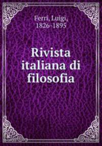 Rivista italiana di filosofia