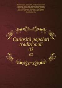 Curiosit popolari tradizionali. 03