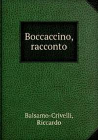 Boccaccino, racconto