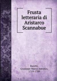 Frusta letteraria di Aristarco Scannabue