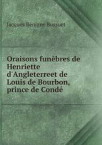 Oraisons funebres de Henriette d