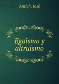 Egoi?smo y altruismo