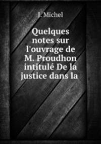 Quelques notes sur l