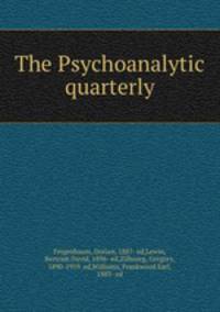 The Psychoanalytic quarterly