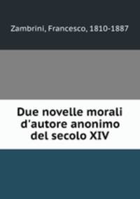 Due novelle morali d