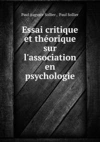 Essai critique et theorique sur l