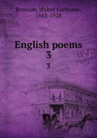 English poems. 3