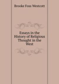 Essays in the History of Religious Thought in the West