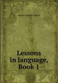 Lessons in language, Book 1
