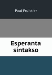 Esperanta sintakso