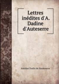 Lettres inedites d
