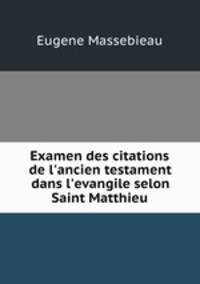 Examen des citations de l