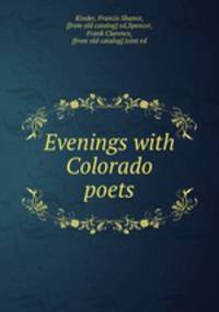 Evenings with Colorado poets