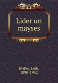Lider un mayses