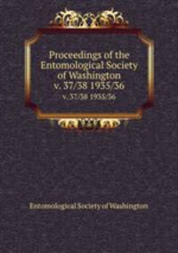 Proceedings of the Entomological Society of Washington. v. 37/38 1935/36