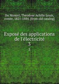 Expose? des applications de l
