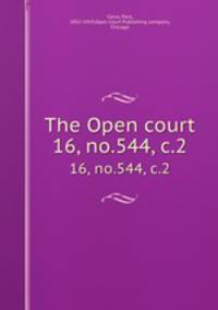 The Open court. 16, no.544, c.2