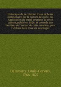 Historique de la creation d