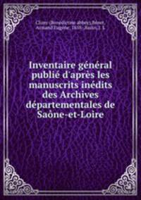 Inventaire general publie d