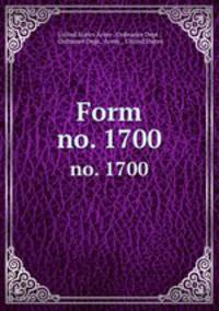 Form. no. 1700