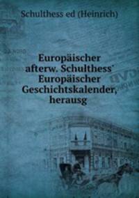Europaischer afterw. Schulthess