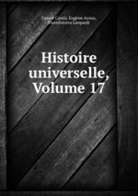 Histoire universelle, Volume 17