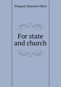 For state and church