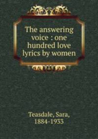 The answering voice : one hundred love lyrics by women