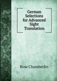German Selections for Advanced Sight Translation