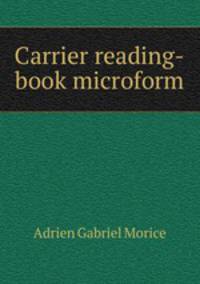 Carrier reading-book microform