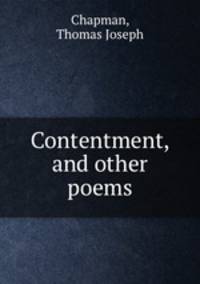 Contentment, and other poems