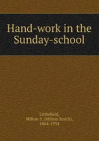 Hand-work in the Sunday-school