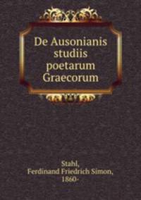 De Ausonianis studiis poetarum Graecorum