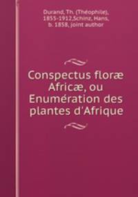 Conspectus flor? Afric?, ou E?nume?ration des plantes d