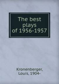 The best plays of 1956-1957