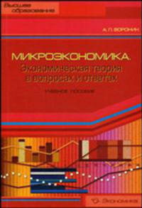 Микроэкономика. Экономическая теория в вопросах и ответах: Учебное пособие - ('Высшее образование') (ГРИФ) /Воронин А.П.
