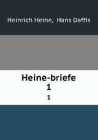Heine-briefe. 1