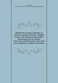 Histoire de Loango, Kakongo, et autres royaumes d