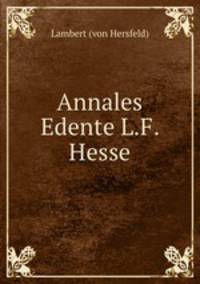 Annales Edente L.F. Hesse