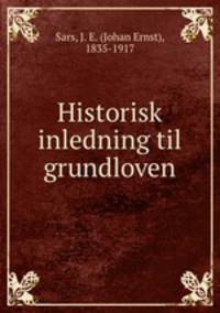 Historisk inledning til grundloven