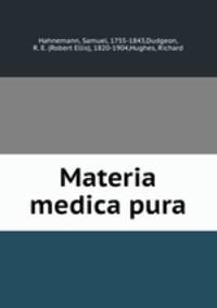 Materia medica pura