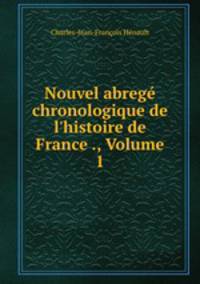 Nouvel abrege chronologique de l
