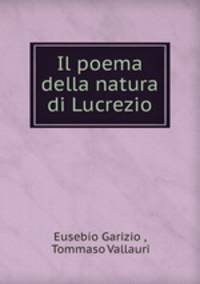 Il poema della natura di Lucrezio