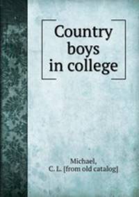 Country boys in college