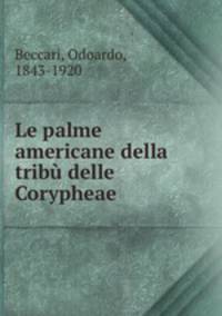 Le palme americane della tribu delle Corypheae