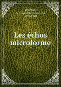 Les echos microforme