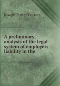 A preliminary analysis of the legal system of employers