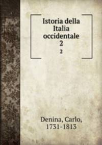 Istoria della Italia occidentale. 2