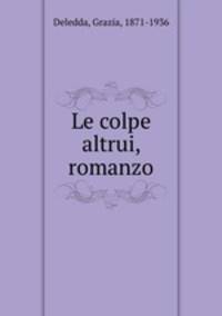 Le colpe altrui, romanzo
