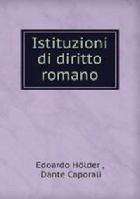 Istituzioni di diritto romano